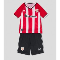 Athletic Bilbao Hjemme Trøje Børn 2023-24 Kortærmet (+ Korte bukser)